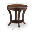 Magnussen Home Winslet Cherry Oval End Table
