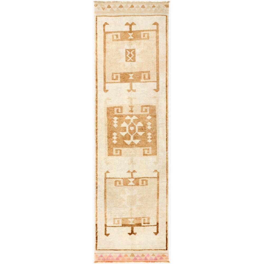 Surya Antique One of a Kind AOOAK-1825 3'2" x 10'7" Handmade Rug
