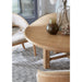 Hooker Furniture Retreat Pole Rattan Round Dining Table w/1-20in leaf