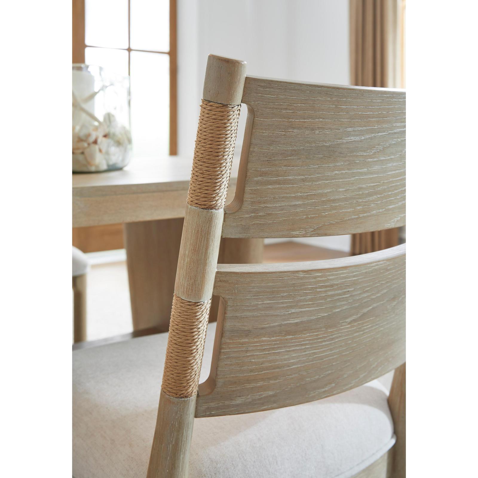 Salt Life Home Sunset Cove Sanibel Brown Upholstered Side Chair Two Pack I