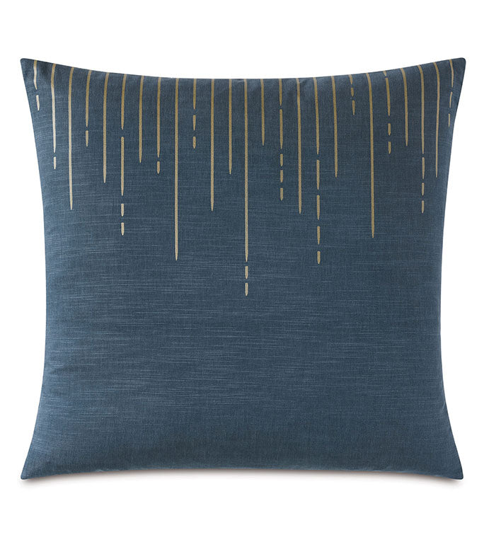 Eastern Accents Tabitha Metallic Drip Decorative Pillow
