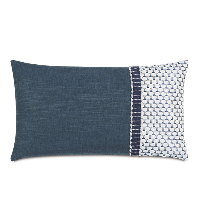 Eastern Accents High Tide Embroidered Cuff Decorative Pillow