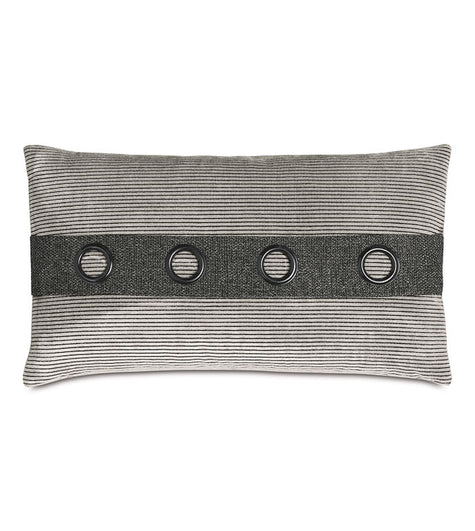 Eastern Accents Enoch Grommets Decorative Pillow