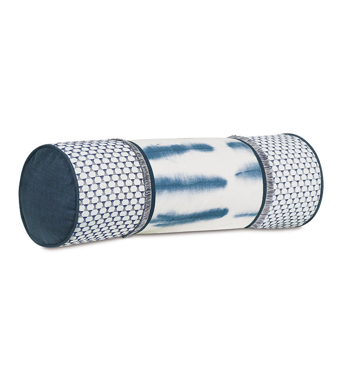 Eastern Accents High Tide Shibori Insert Bolster