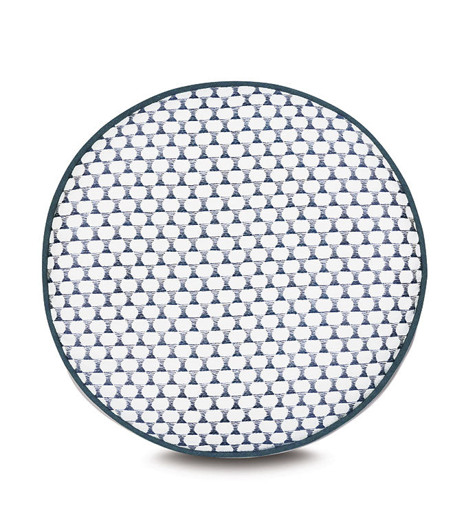 Eastern Accents High Tide Embroidered Tambourine