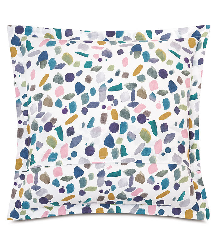 Eastern Accents Charlie Speckled Petite Euro Sham