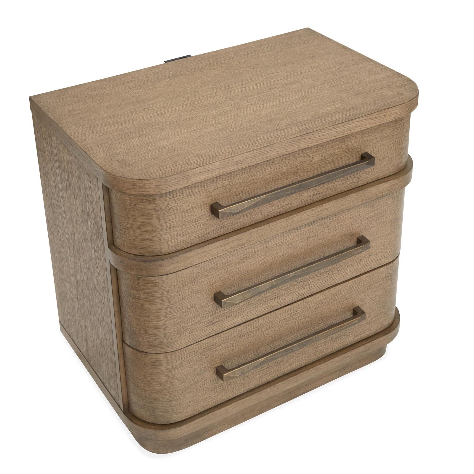 Magnussen Home Thorne Amber Brown Drawer Nightstand