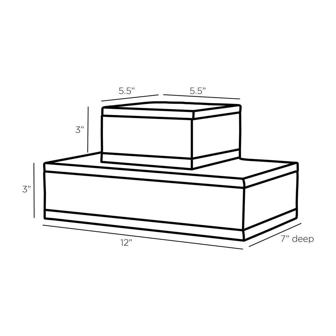 Arteriors Turney Boxes, Set of 2