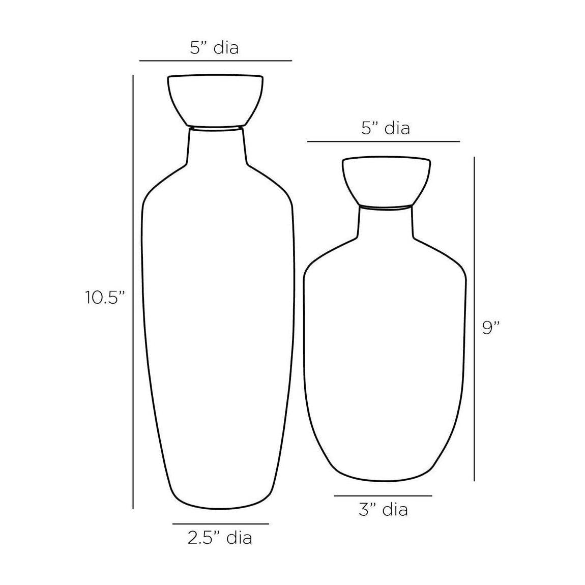 Arteriors Arielle Decanters, Set of 2