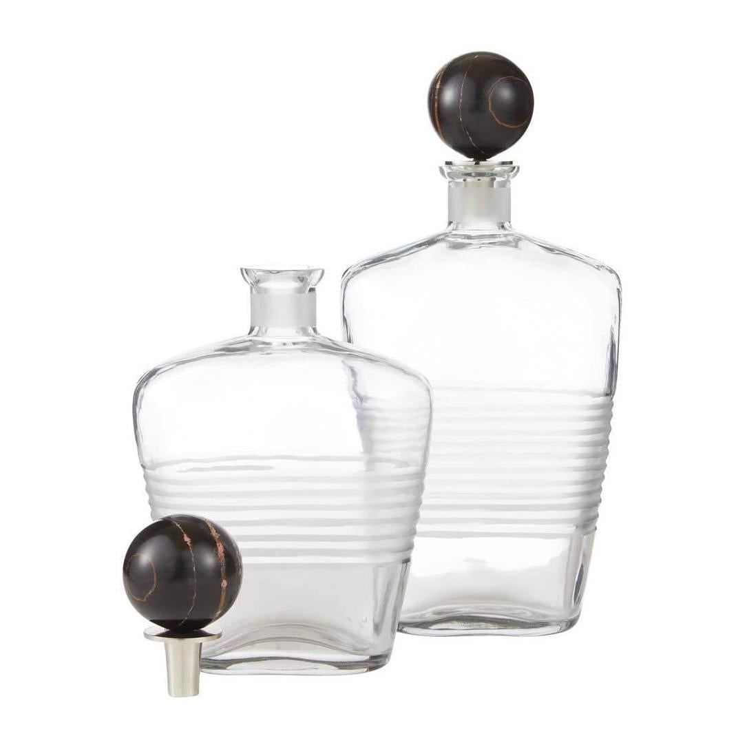 Arteriors Eaves Decanters, Set of 2