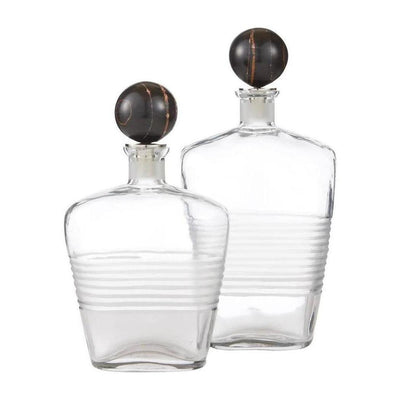 Arteriors Eaves Decanters, Set of 2