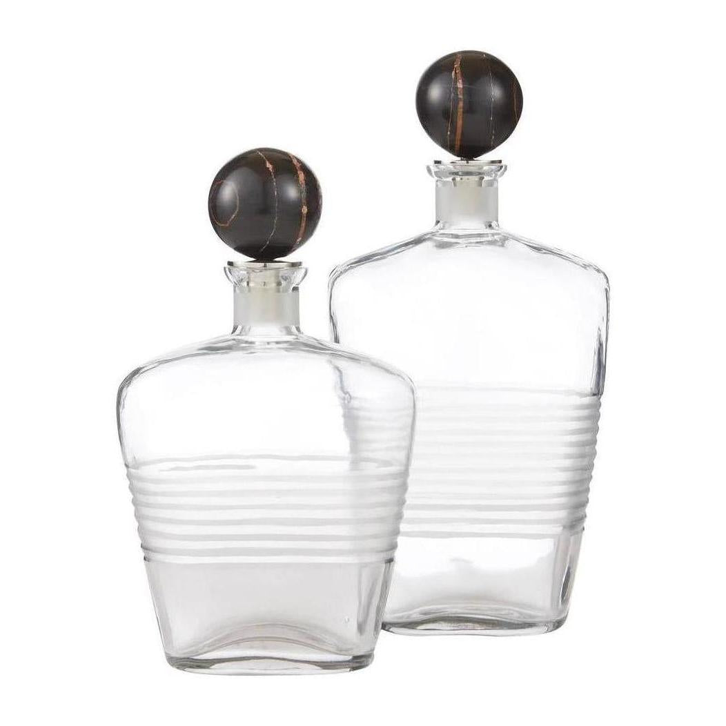 Arteriors Eaves Decanters, Set of 2