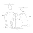 Arteriors Calhoun Decanters, Set of 3