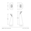 Arteriors Mariah Decanters, Set of 2