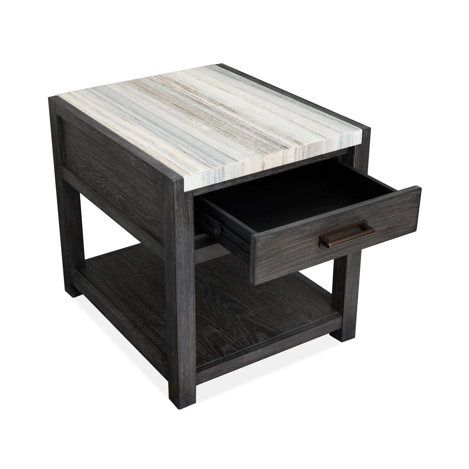 Magnussen Home Plum Creek Rectangular End Table