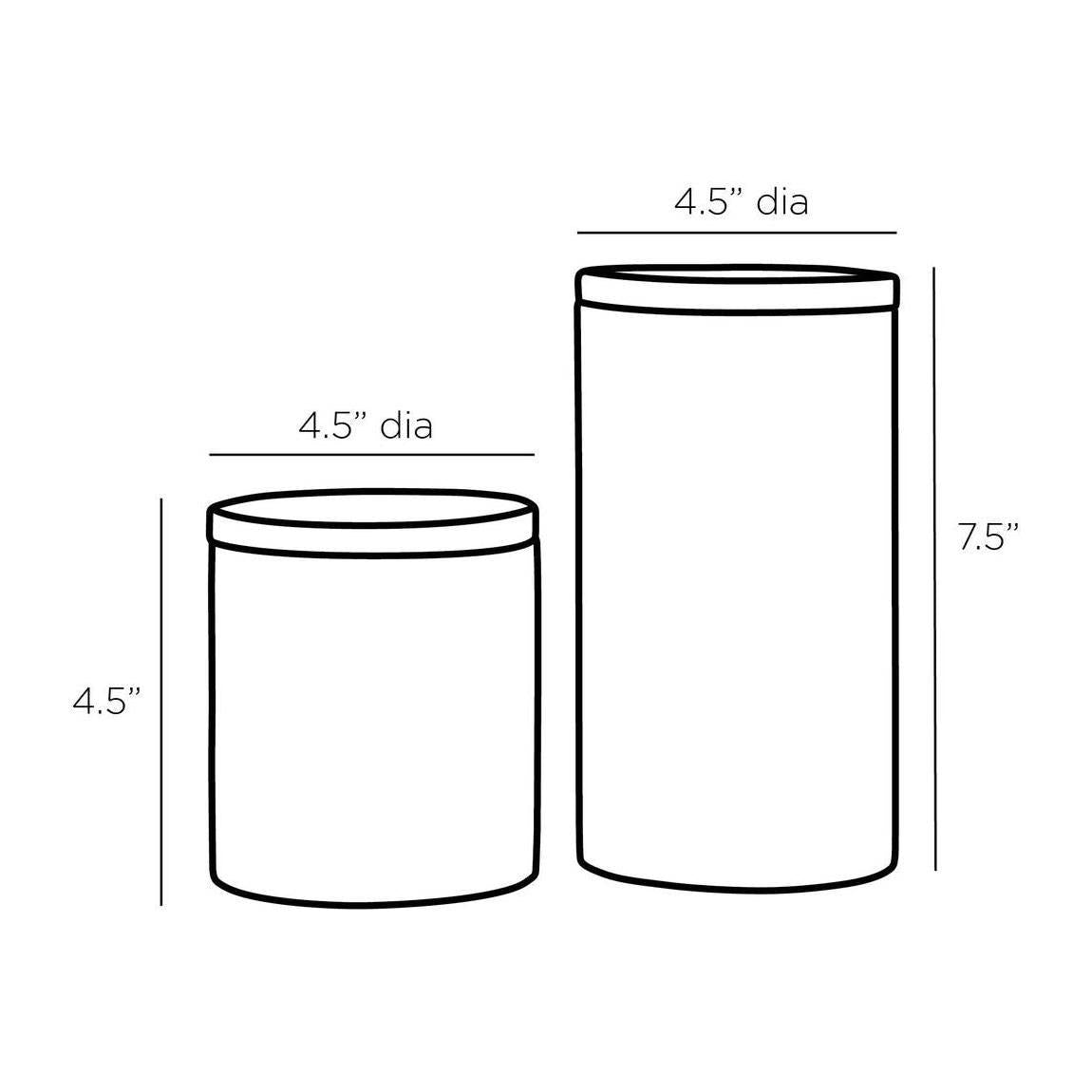 Arteriors Hollie Round Containers, Set of 2