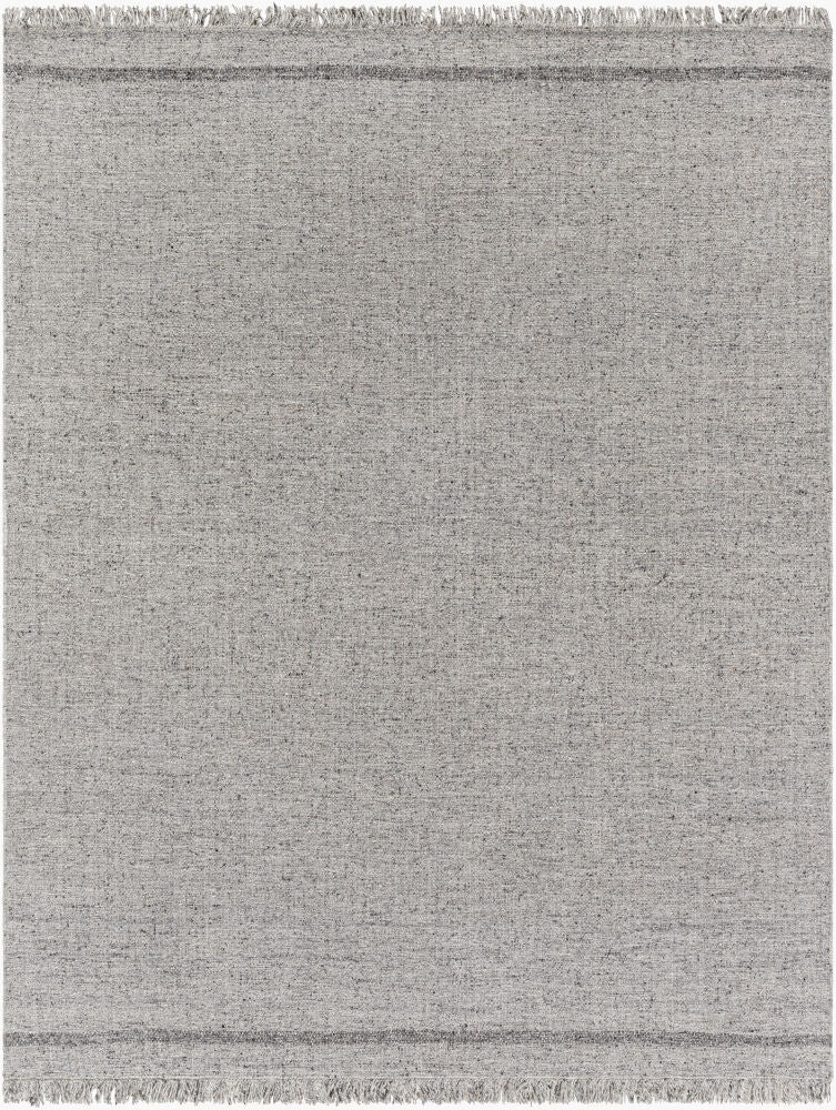 Surya Aarhus ARU-2300 Handmade Rug Black/Medium Gray