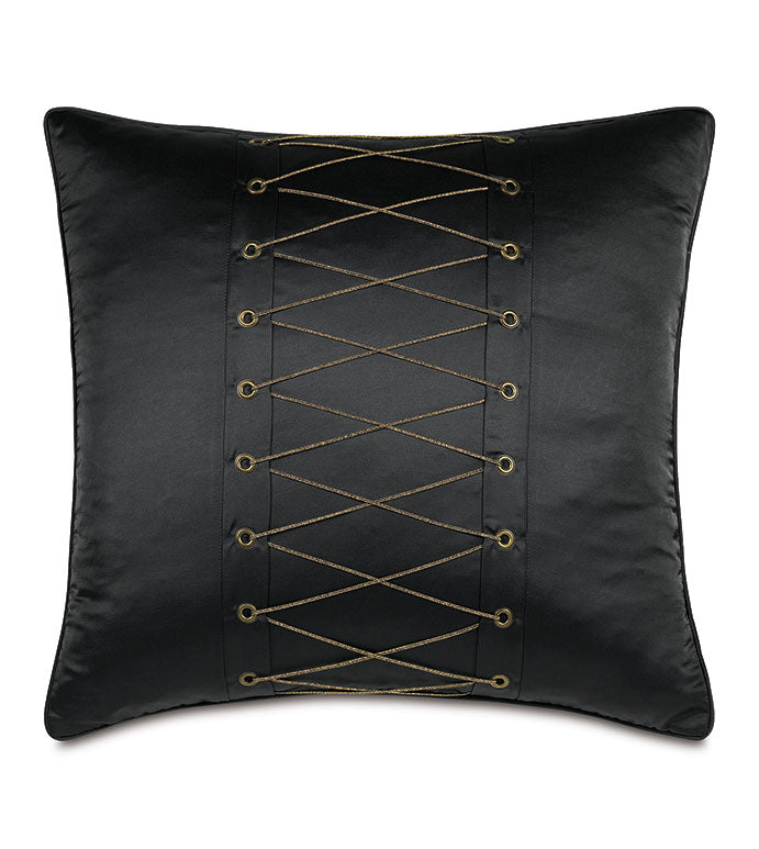 Eastern Accents Arwen Lacing Detail Euro Sham