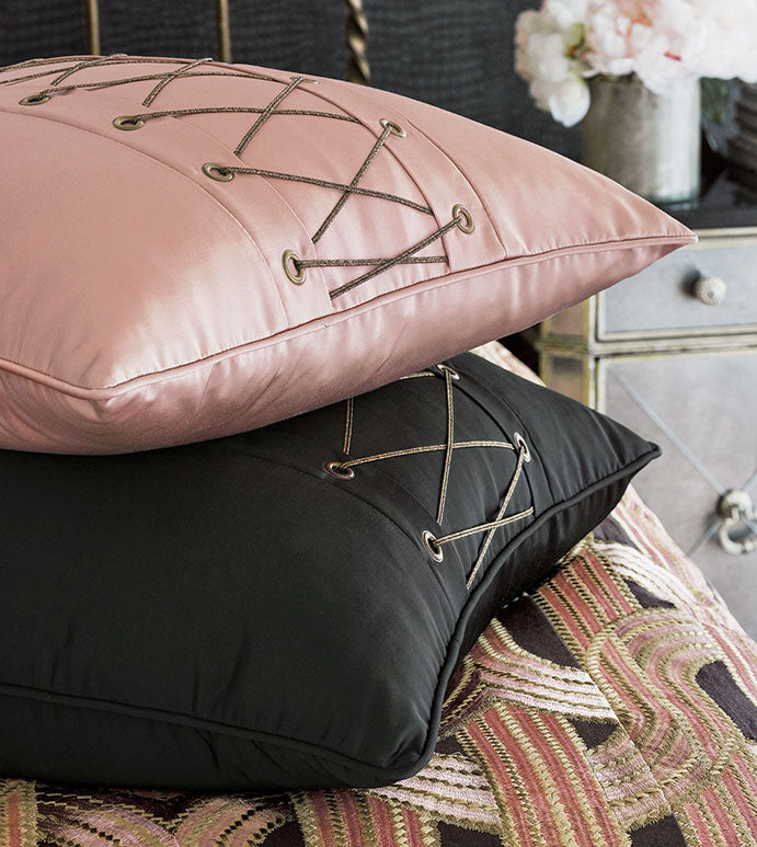 Eastern Accents Arwen Lacing Detail Euro Sham