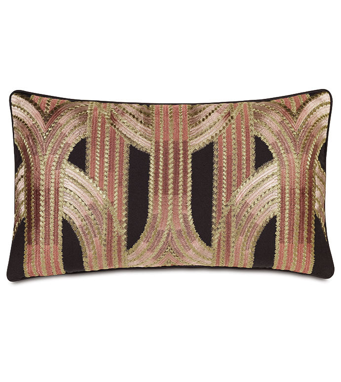 Eastern Accents Arwen Embroidered Decorative Pillow