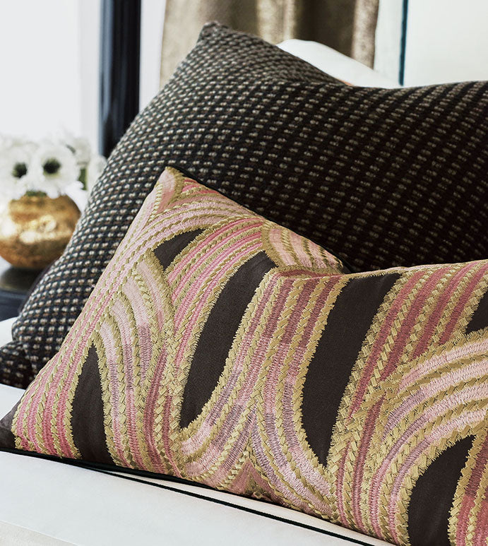 Eastern Accents Arwen Embroidered Decorative Pillow
