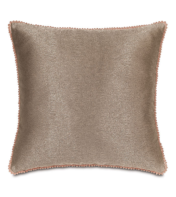 Eastern Accents Arwen Bead Trim Decorative Pillow