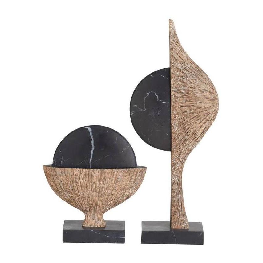 Arteriors Flojo Sculptures, Set of 2