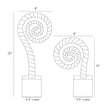 Arteriors Gully Sculptures, Set of 2 Clearance