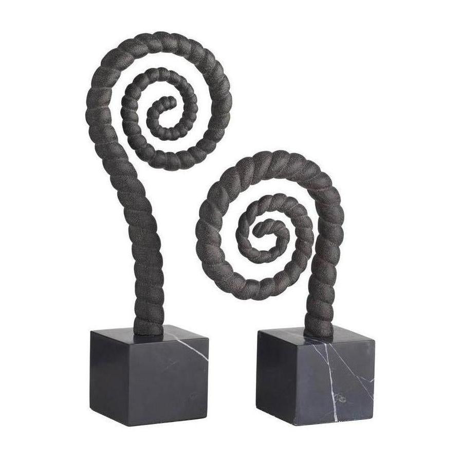 Arteriors Gully Sculptures, Set of 2 Clearance