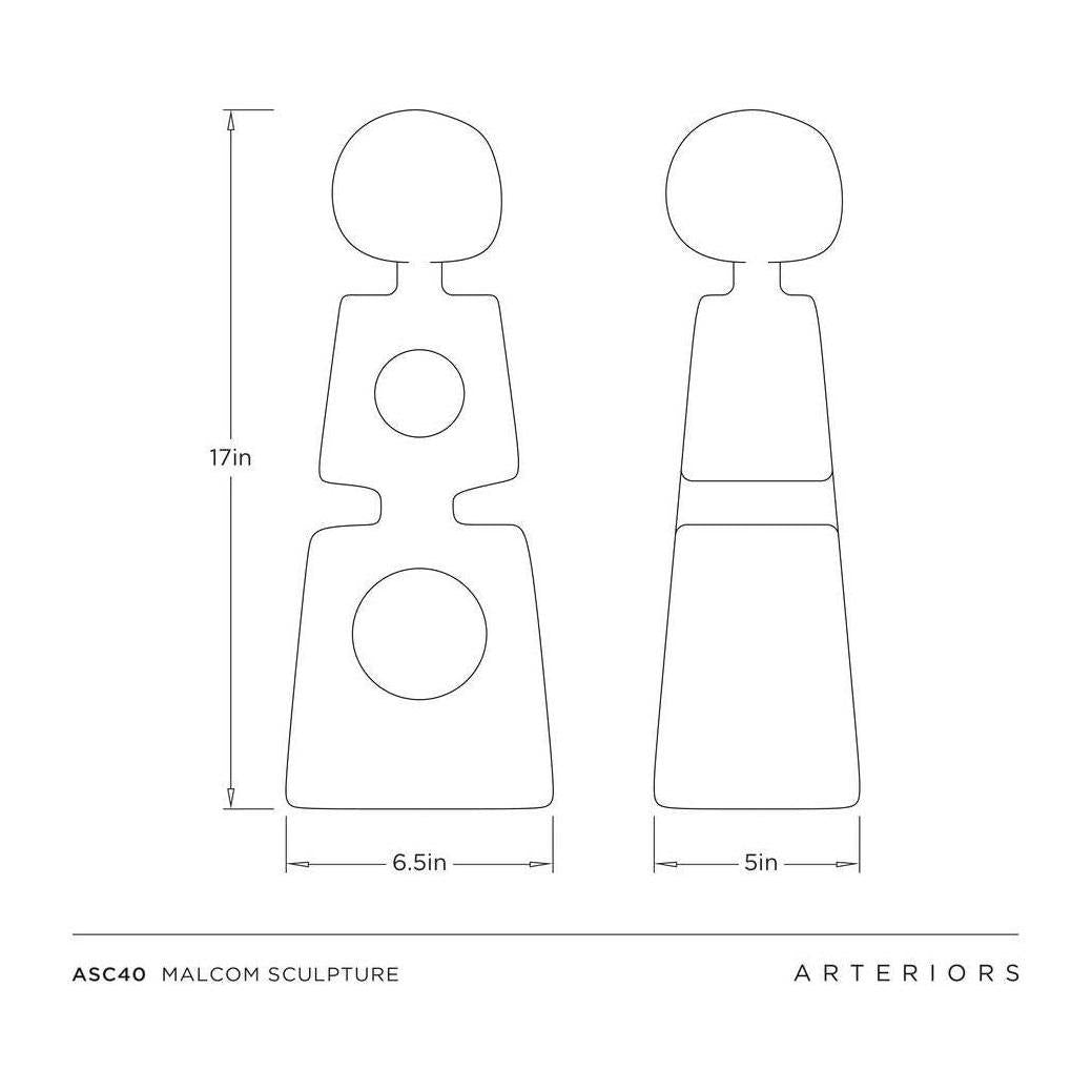 Arteriors Malcom Sculpture