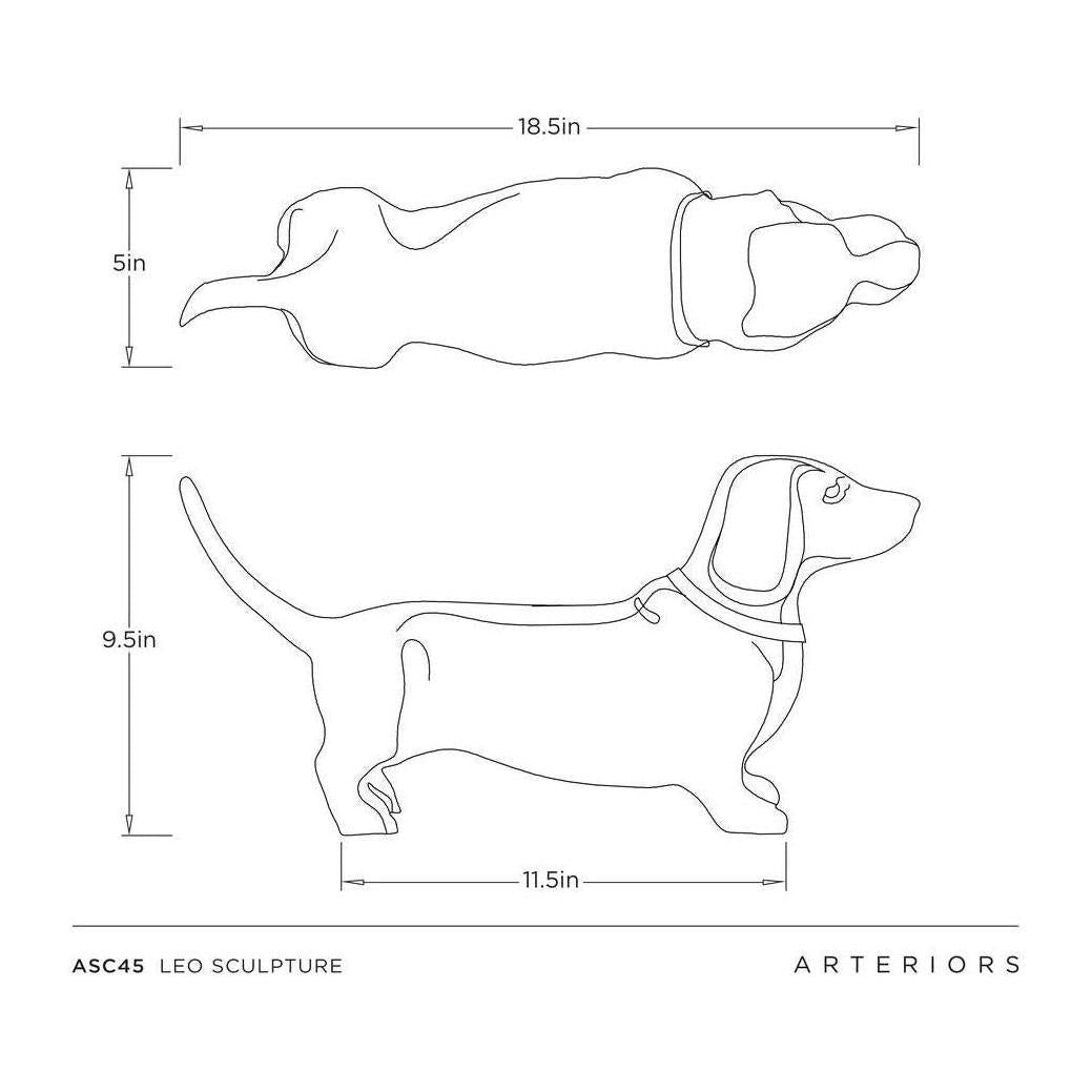 Arteriors Leo Sculpture