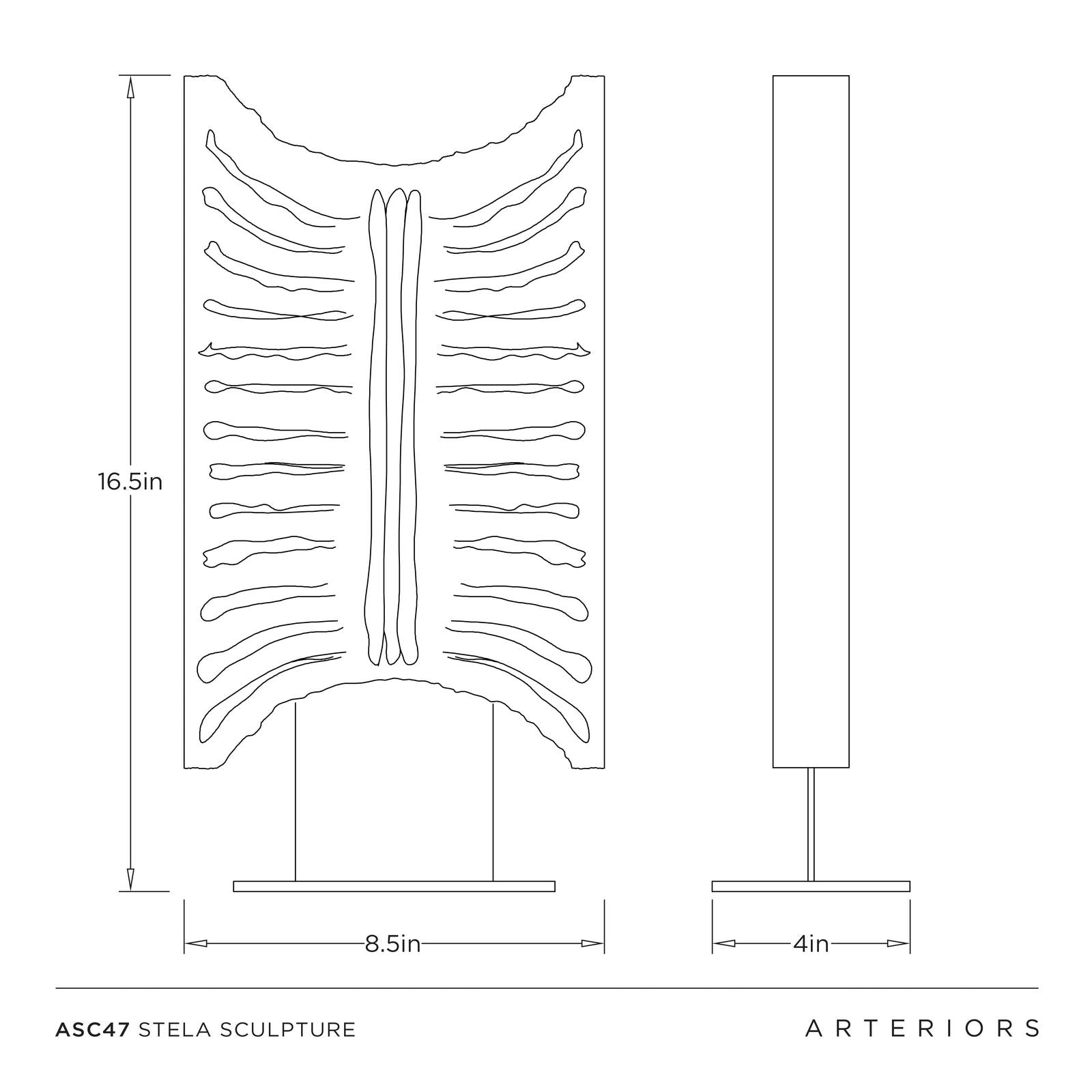 Arteriors Stela Sculpture