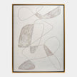 Global Views Scratch Loops Framed Art by Ashley Childers
