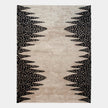 Global Views Beige Black Tristan Rug by Ashley Childers