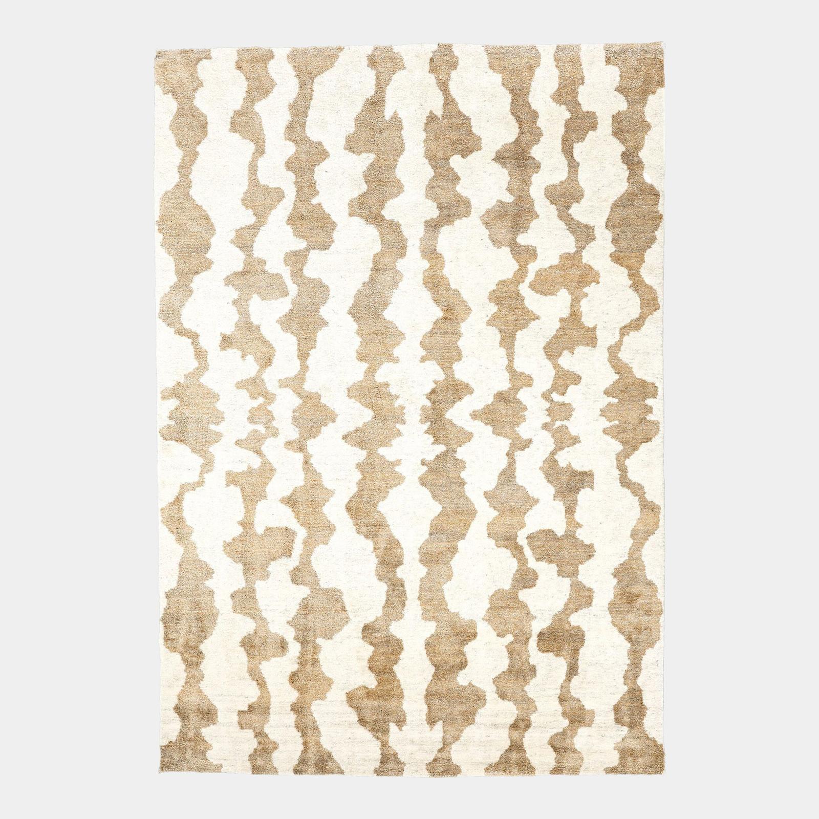 Global Views Dark Beige Ivory Monitor Rug by Ashley Childers