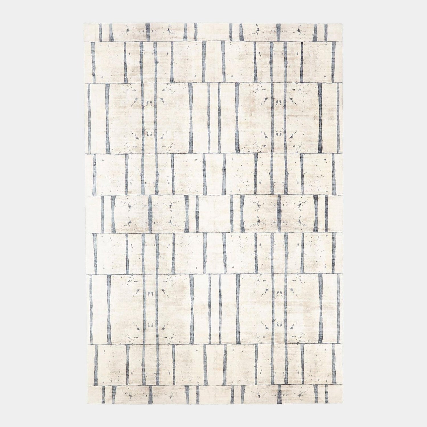 Global Views Blue Taupe Genome Rug