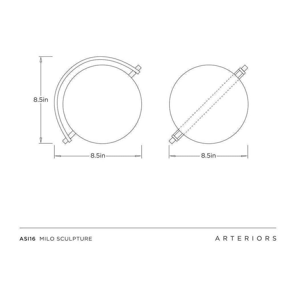 Arteriors Milo Sculpture