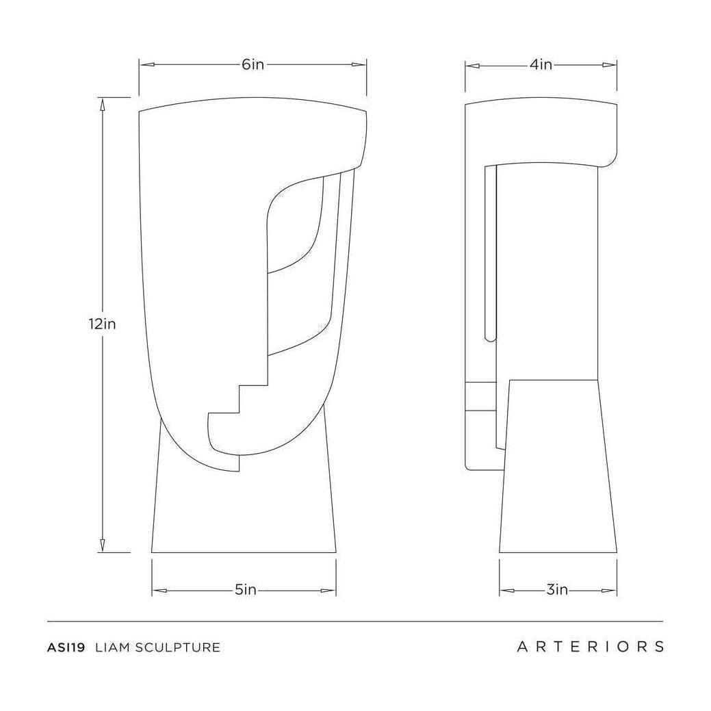 Arteriors Liam Sculpture