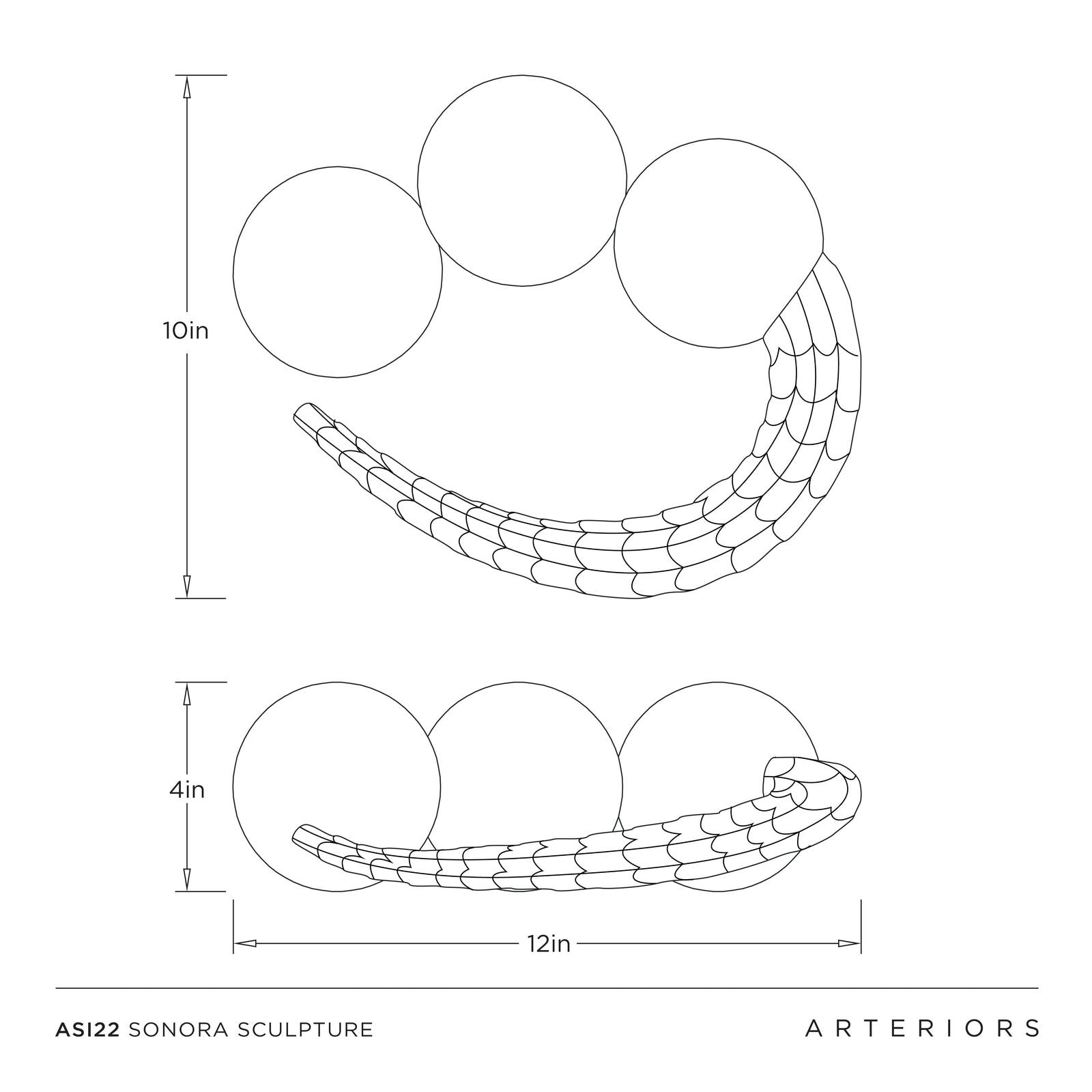 Arteriors Sonora Sculpture