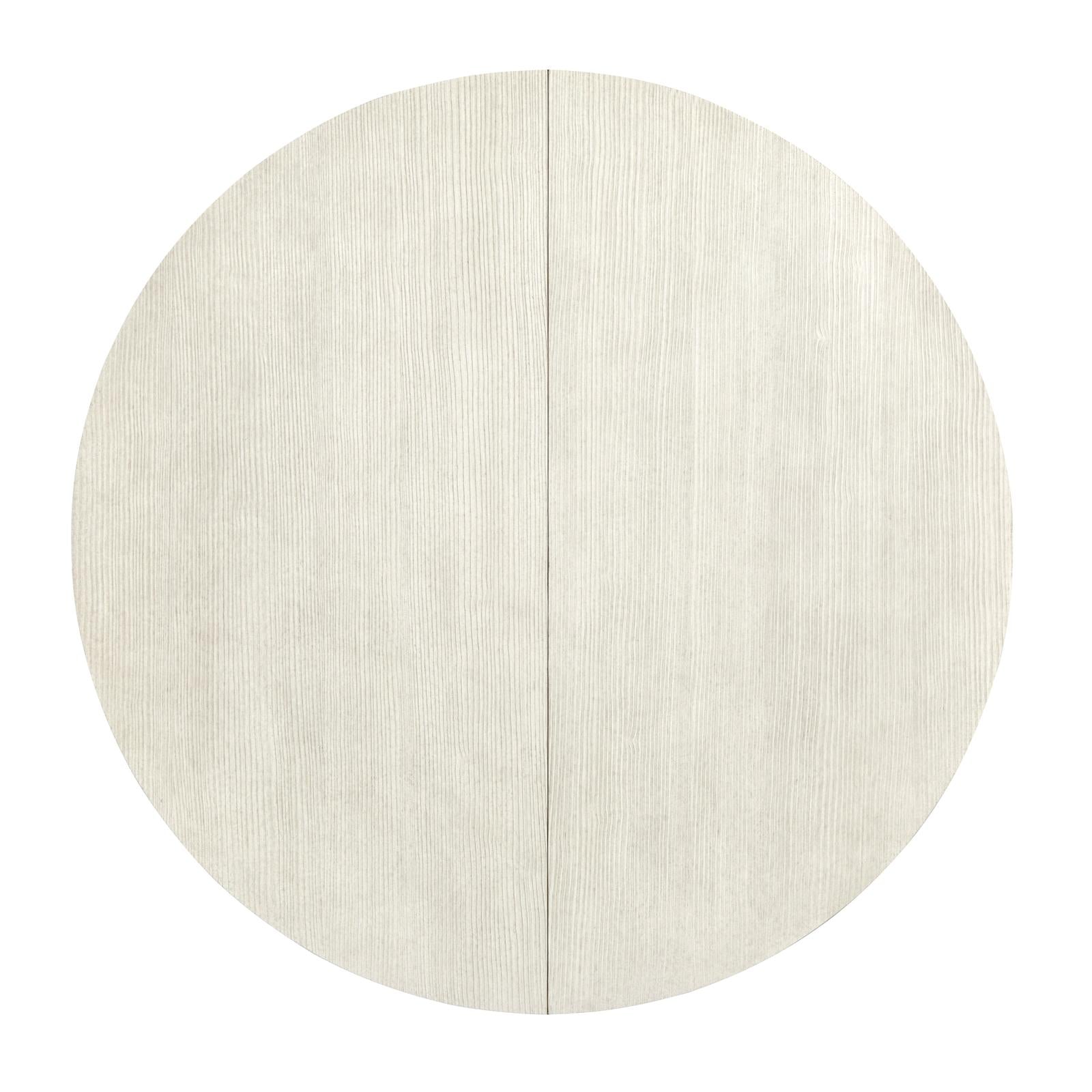 Magnussen Home Lorelei Misty Cloud Extendable Round Dining Table