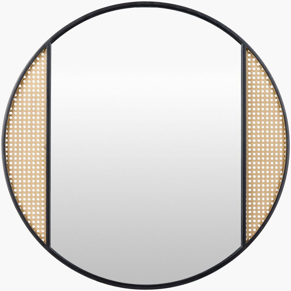 Surya Anassa Round Bohemian Style Mirror Clearance