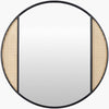 Surya Anassa Round Bohemian Style Mirror Clearance