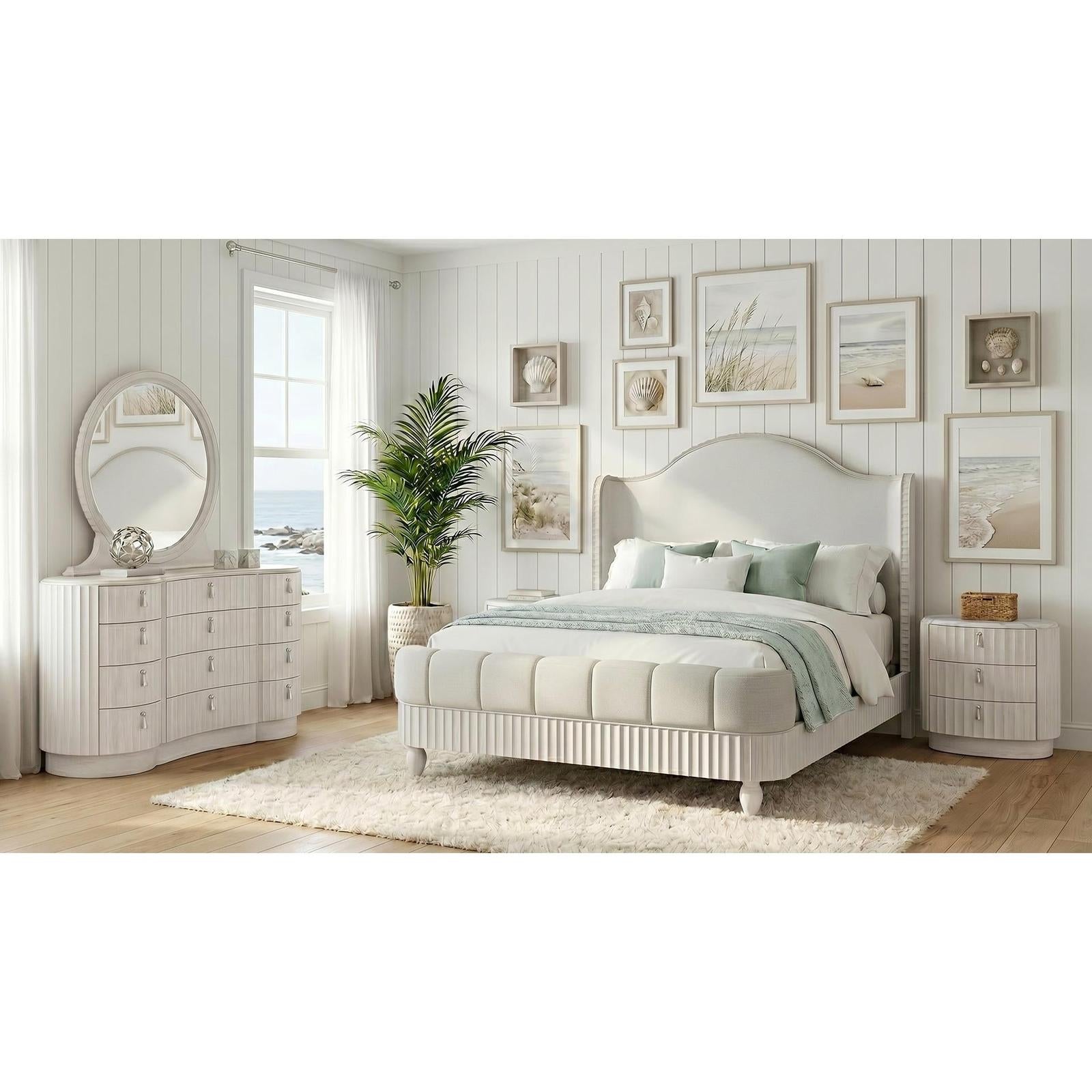 Pulaski Furniture Vivienne Whisper White Drawer Nightstand
