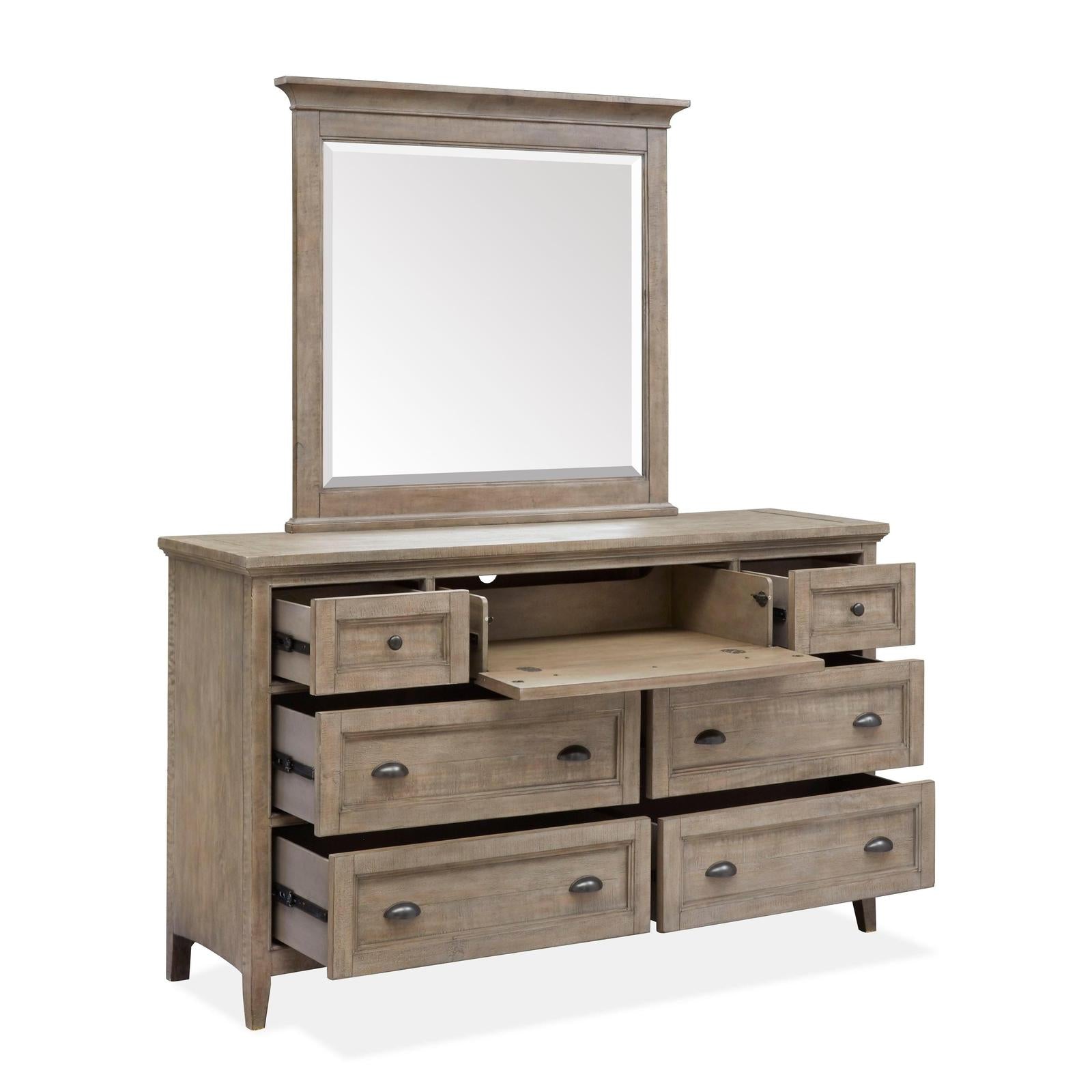 Magnussen Home Paxton Place Dovetail Grey Drawer Dresser