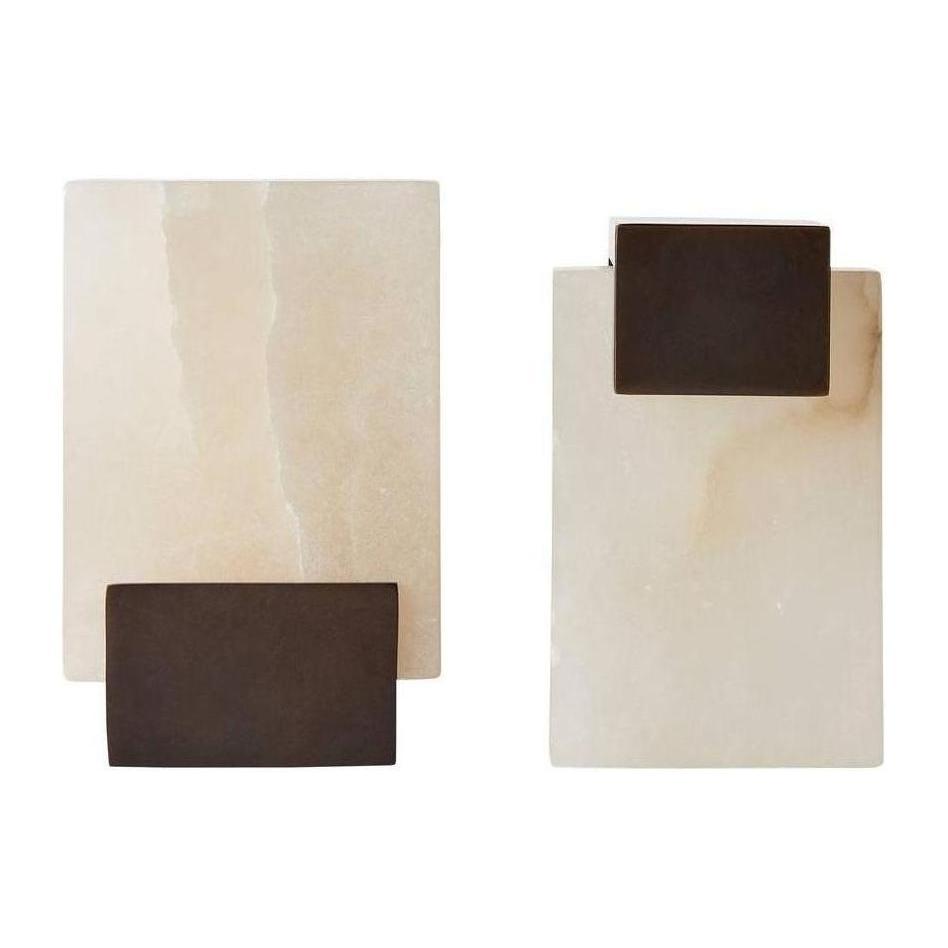 Arteriors Tolliver Bookends, Set of 2
