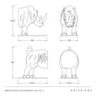 Arteriors Etosha Bookends Set of 2
