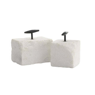 Arteriors Pedra Bookends Set of 2
