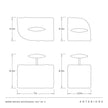 Arteriors Pedra Bookends Set of 2