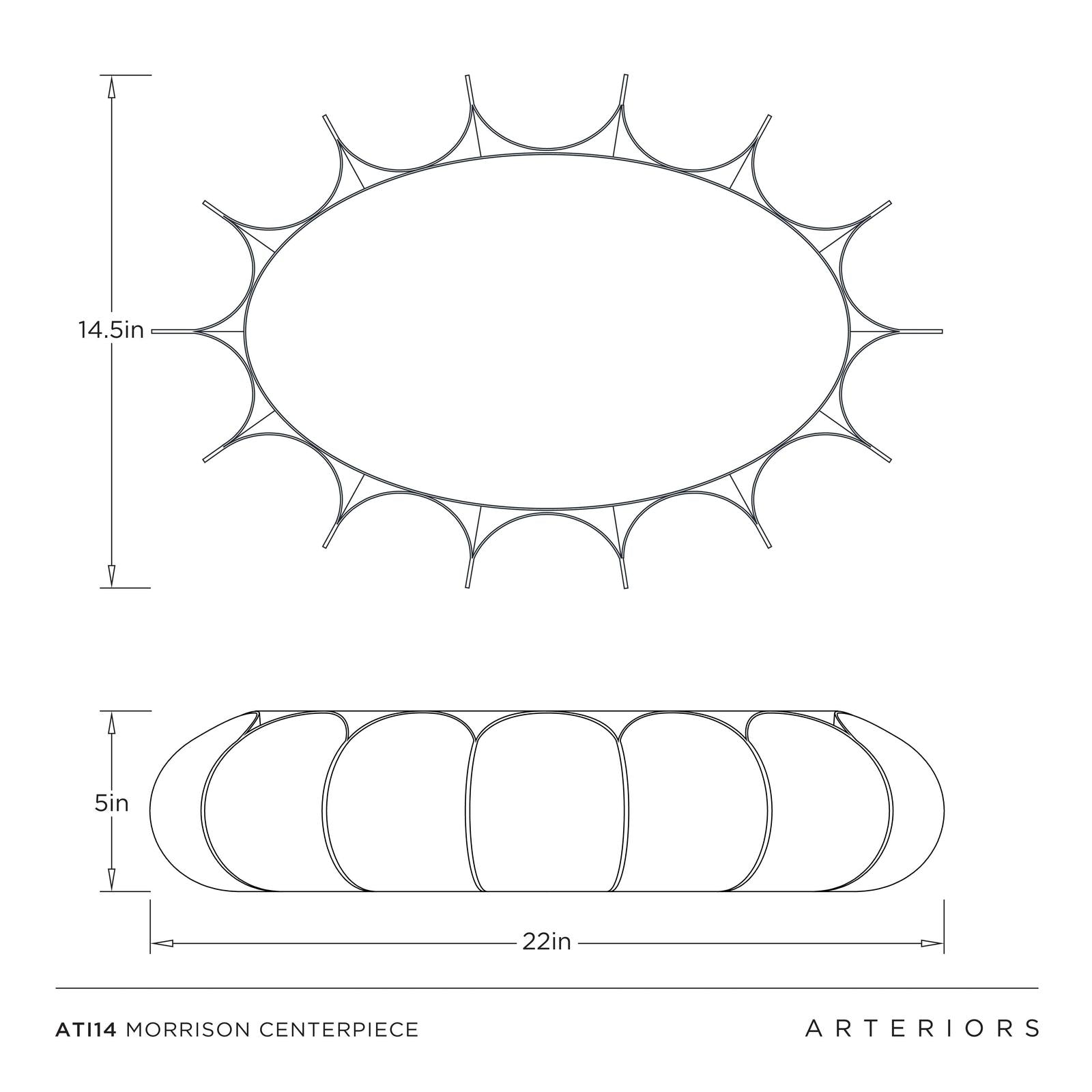 Arteriors Morrison Centerpiece