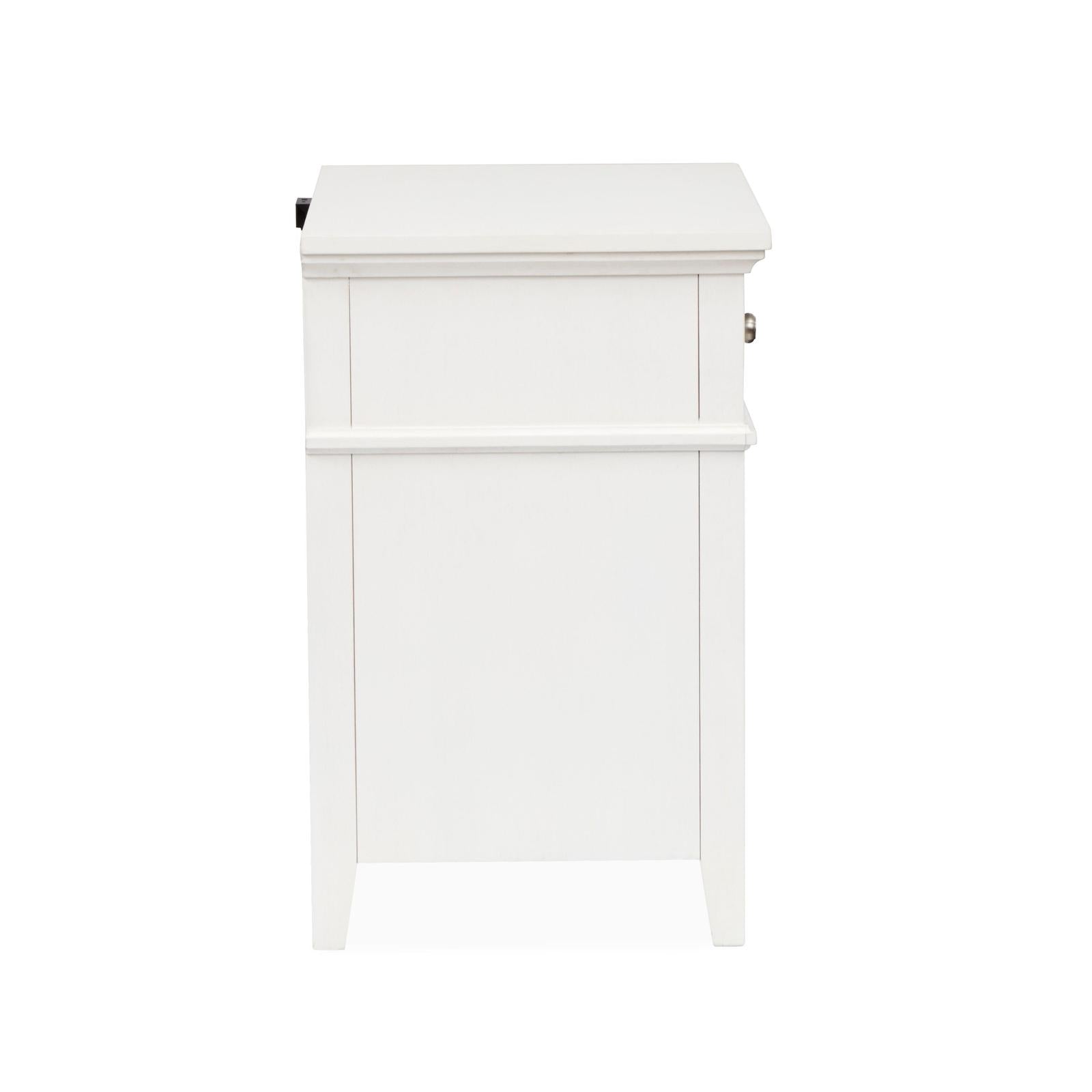 Magnussen Home Juniper Hill Whisper White Drawer Nightstand